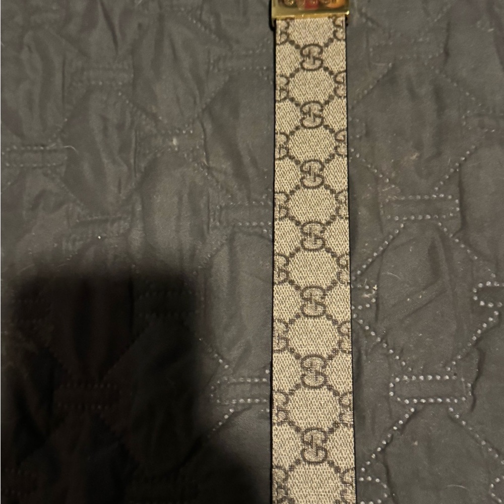 Gucci Beige and Brown Belt